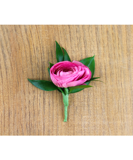 Light Pink Ranunculus Boutonniere