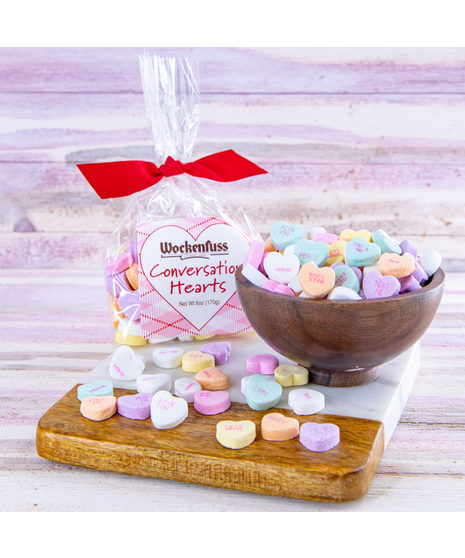 Wockenfuss Candy Conversation Hearts are the sweet language of love! 